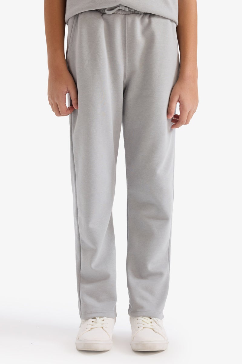 DeFacto Grey Boy Boy Polo T-shirt Pants 2 Piece Set Casual - Image 4